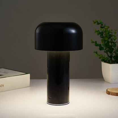 LumoFungo Classico | Lampada da tavolo retrò senza fili dal design italiano a forma di fungo