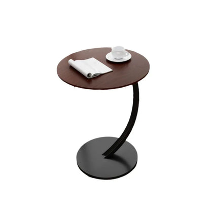 Avelyne Cirka | Table d’appoint ronde renforcée pour le salon et la chambre