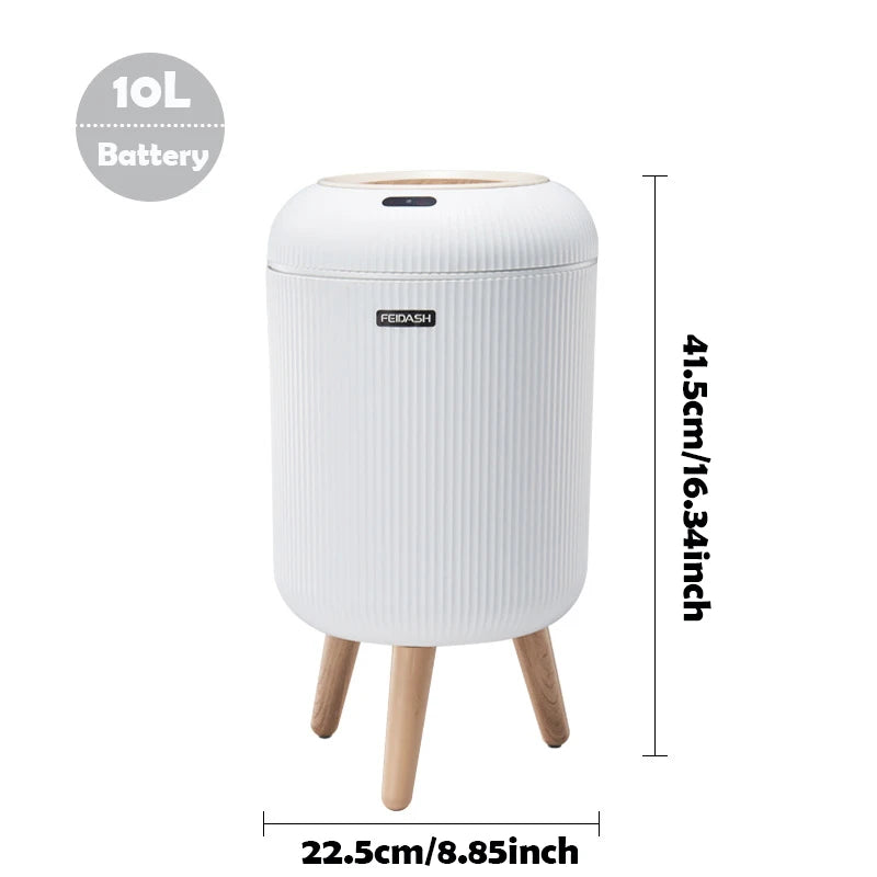 Vekkio Sense | automatic trash can with motion sensor for bathroom, kitchen, or office