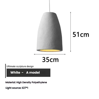 Halo Sabié | Lampada a sospensione LED di design in stile Wabi-Sabi per soggiorno e zona pranzo