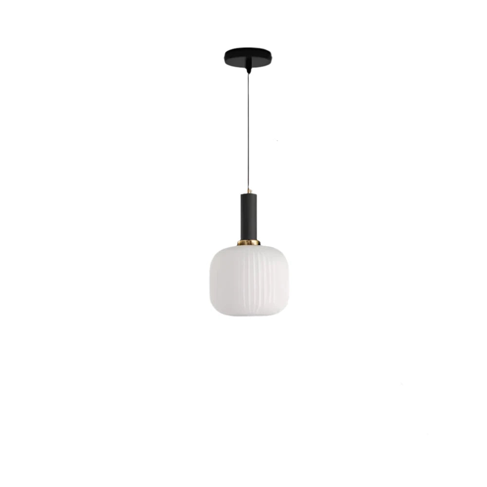 SleekSphere – Pendente in vetro giapponese fatto a mano dal design minimalista