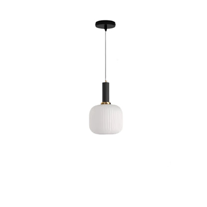 SleekSphere – Pendente in vetro giapponese fatto a mano dal design minimalista