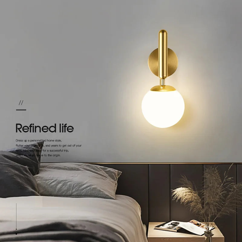 Arnea Vist | Applique LED dal design moderno per camera da letto e soggiorno