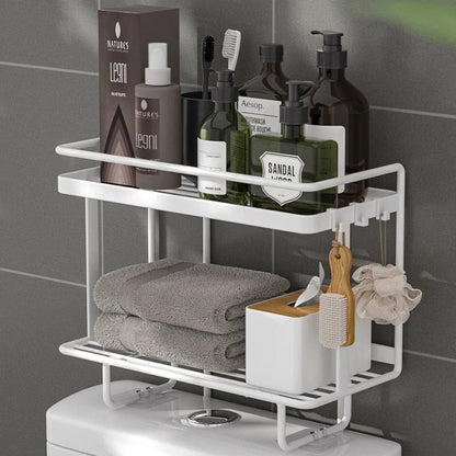 Étagère de toilettes AboveRack | Étagère de salle de bains à plusieurs niveaux pour surplomber les toilettes
