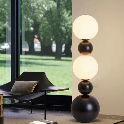 Calura Form | Lampada da terra a forma di zucca con luce ambientale calda