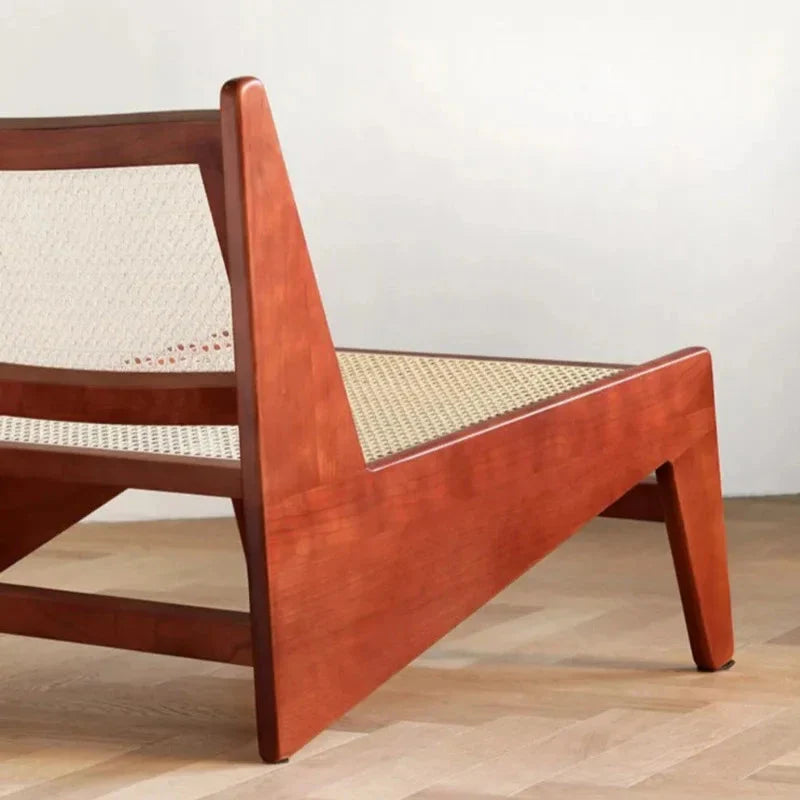 Lunair Canapé | Loungesessel aus Holz & Rattan im französisch-skandinavischen Stil