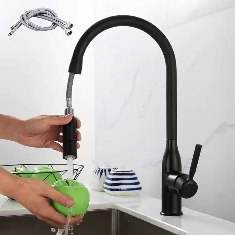 Aqualis – Moderner Ausziehbarer Küchenhahn mit Einziehbarer Handbrause