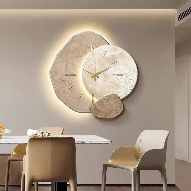 Auralume Circa | Horloge murale LED avec design moderne