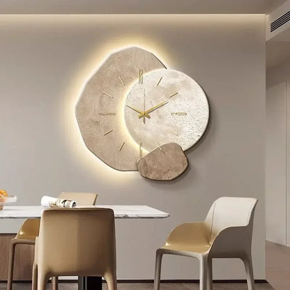 Auralume Circa | Horloge murale LED avec design moderne