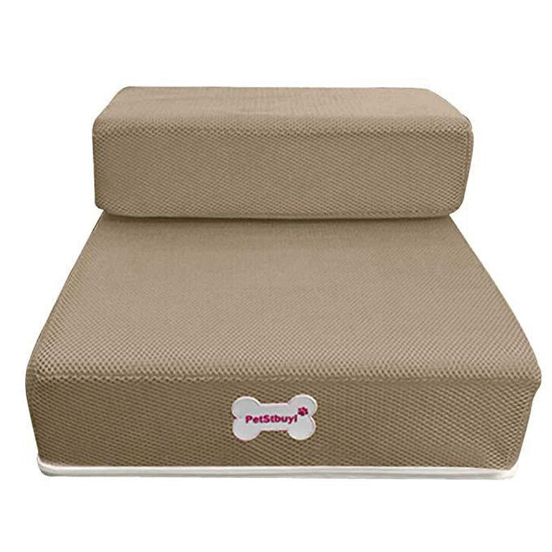 DOGSTEP PRO Hundetreppe | Gelenkschonend & Rutschfest | Faltbar & Weich Gepolstert
