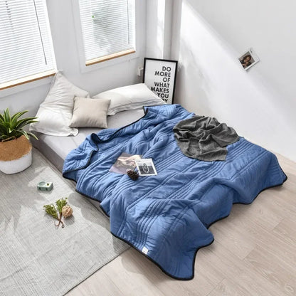 BrisaLyn Lite | Couverture pondérée estivale avec effet rafraîchissant pour nuits chaudes