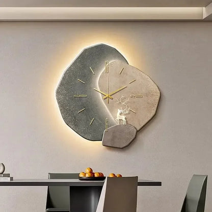 Auralume Circa | Horloge murale LED avec design moderne