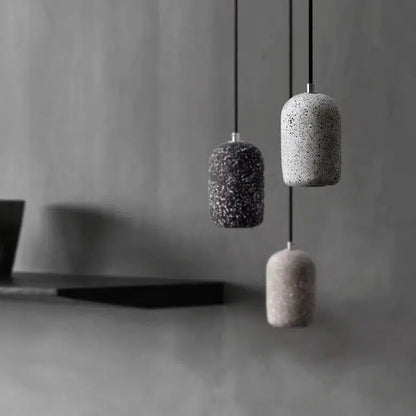 Kiva Cast | lampada a sospensione in cemento dal design industriale con tecnologia LED