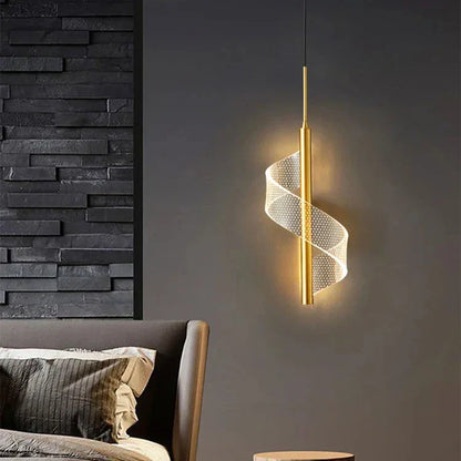 Elarionne – Lampada a sospensione LED elegante in alluminio per ambienti moderni