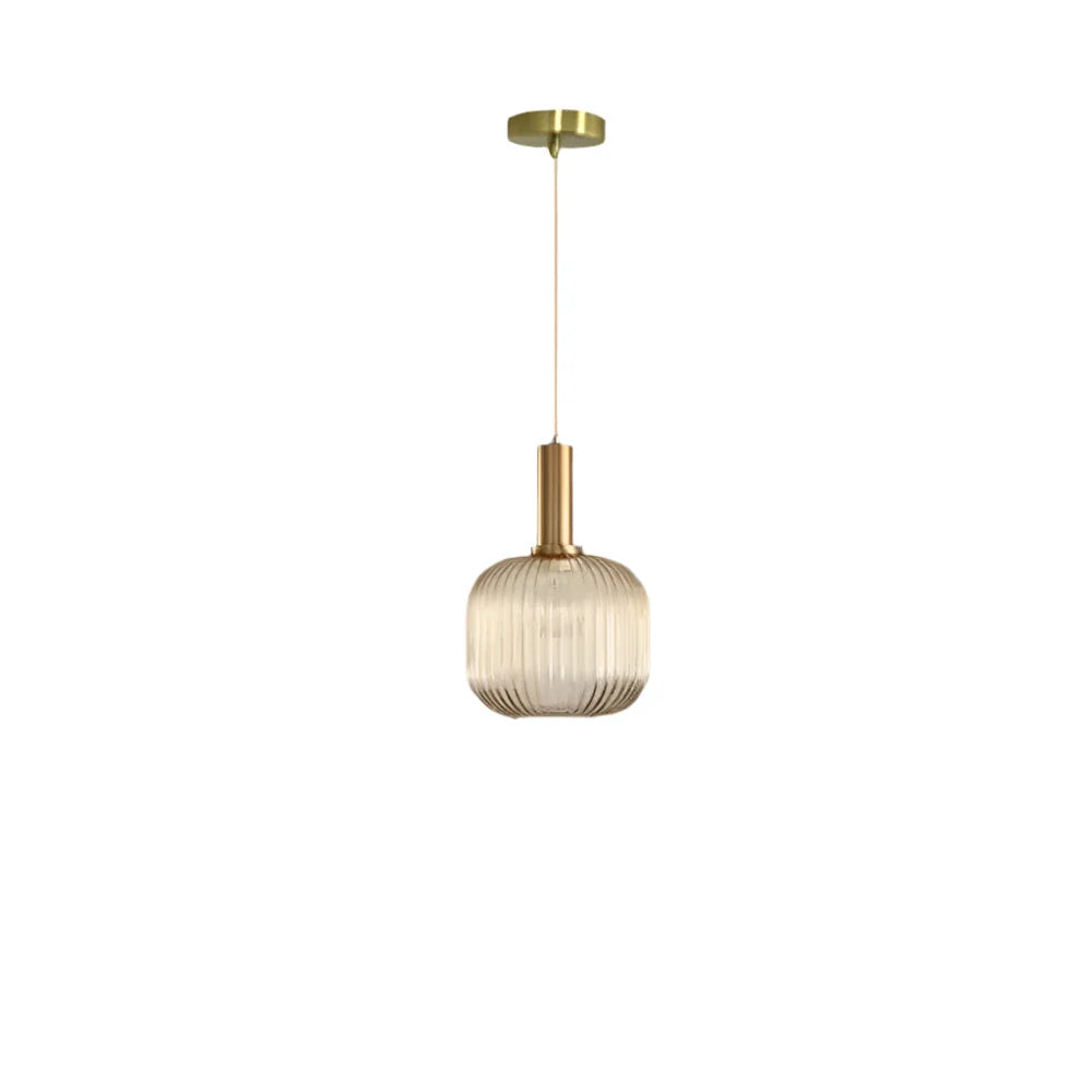SleekSphere – Pendente in vetro giapponese fatto a mano dal design minimalista