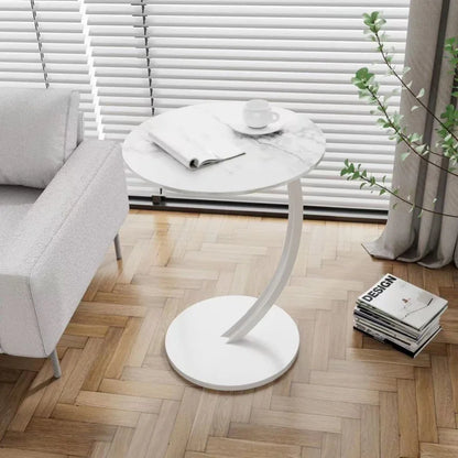 Avelyne Cirka | Table d’appoint ronde renforcée pour le salon et la chambre