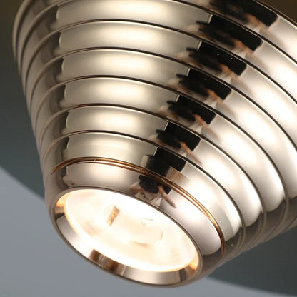 AeroGlow | Lampada a sospensione LED in alluminio | Lampada da soffitto moderna con accenti di colore e luce calda