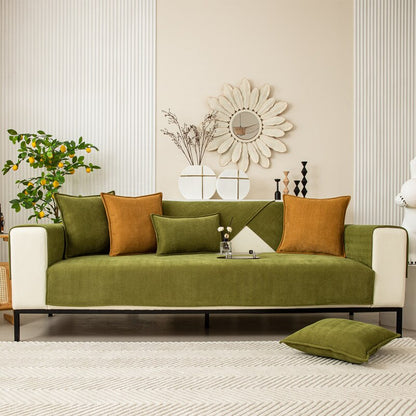 Chenova | Non-Slip Chenille Sofa Cover, Soft and Stays in Place