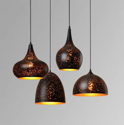 Noctyra | Lampada a sospensione vintage in ferro stile loft scandinavo
