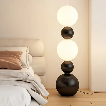 Calura Form | Lampada da terra a forma di zucca con luce ambientale calda