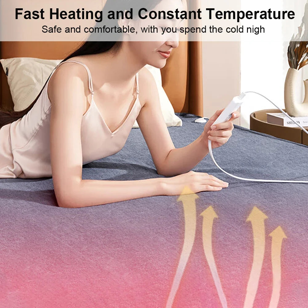 Bettiva | Electric Heated Blanket as a Heated Mattress Pad with Thermostat
