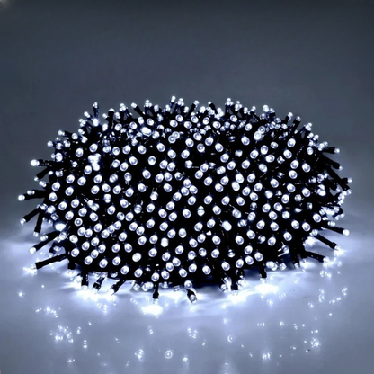 Glanzora | LED Lichterkette außen, IP65, 8 Leuchtmodi, 13 bis 103 m mit Netzstecker