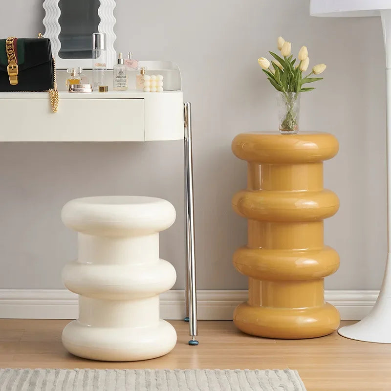 Alunara – Nordic Side Table as Hall Bench, Footstool or Nightstand