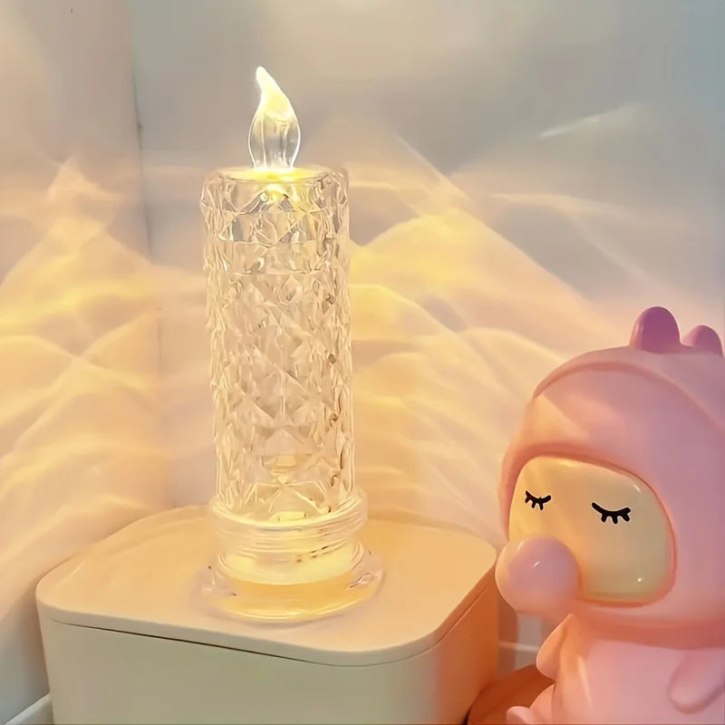 Wickora | LED Kerzen mit Wachsmantel, Fernbedienung und Timer