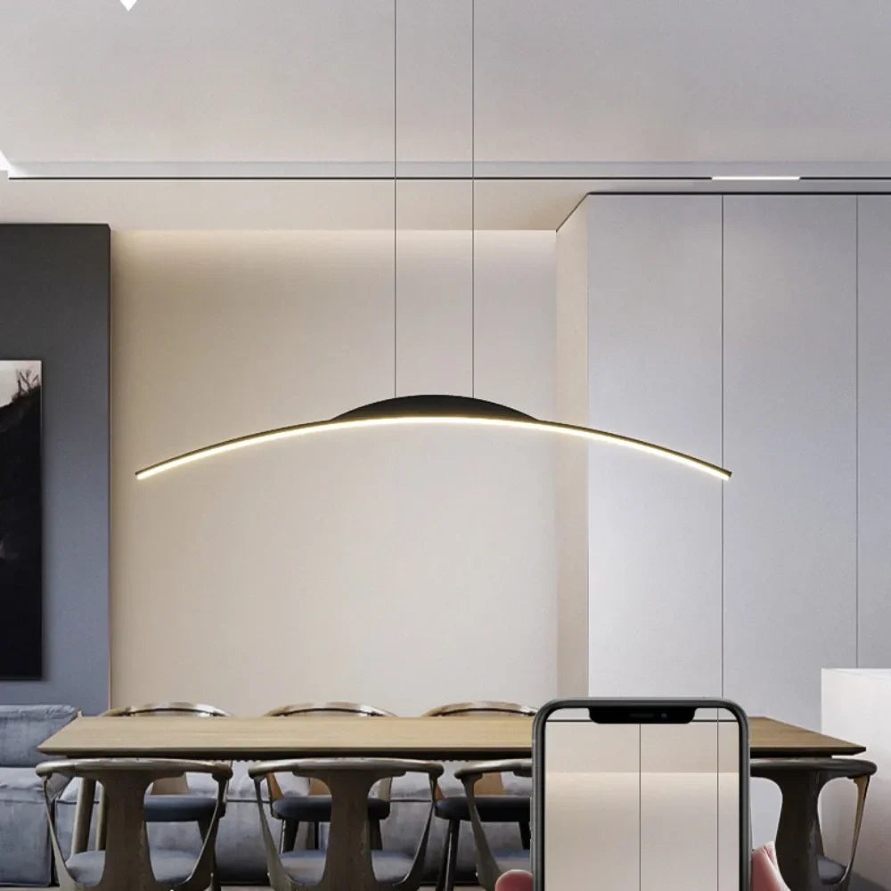 Ethirelle Linea | Suspension LED moderne pour la salle à manger, la cuisine et le salon