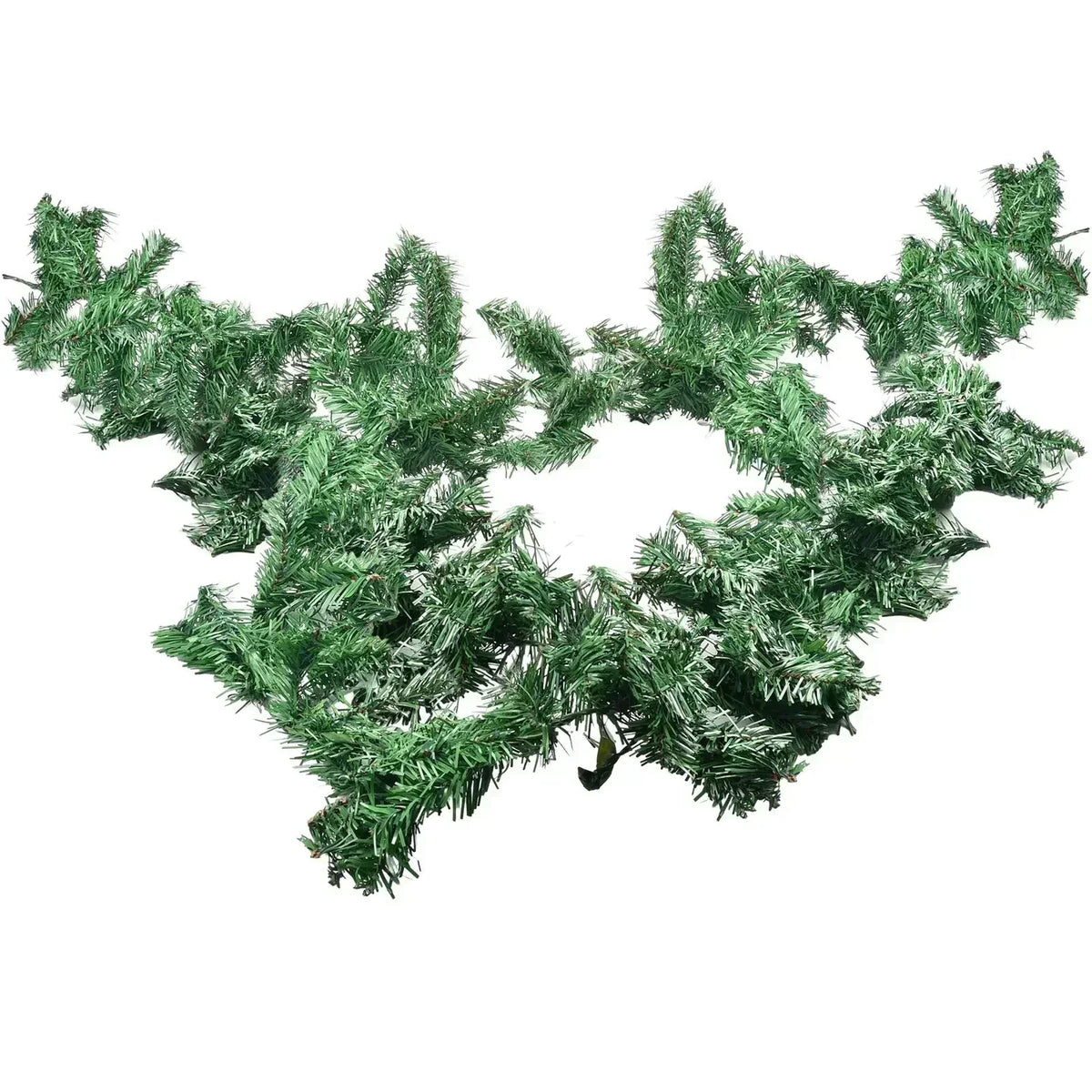 Vereno | Guirlande artificielle de sapin de 2,7 m pour décorer l’escalier et la cheminée à Noël