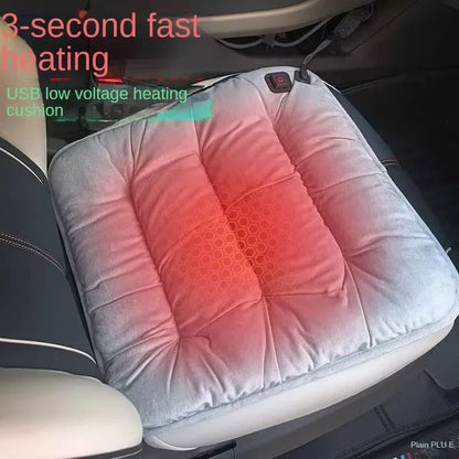 Torvena | Coussin chauffant USB pour siège auto avec chauffage au graphène et 3 niveaux