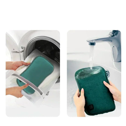 Celuna | USB plush fleece heating pad, 30 × 20 cm with heat settings