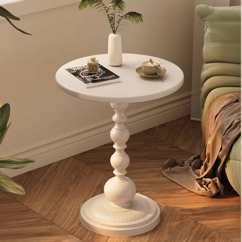 Mariselle – Tavolino rotondo vintage moderno
