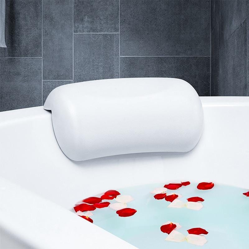 Nuvoria Spa | Ergonomic, Non-Slip Bath Pillow for Relaxing Full Baths