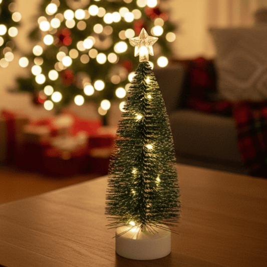 Brightmas | LED-Lichterkette für den Weihnachtsbaum aus Kupferdraht, mit Batteriefach