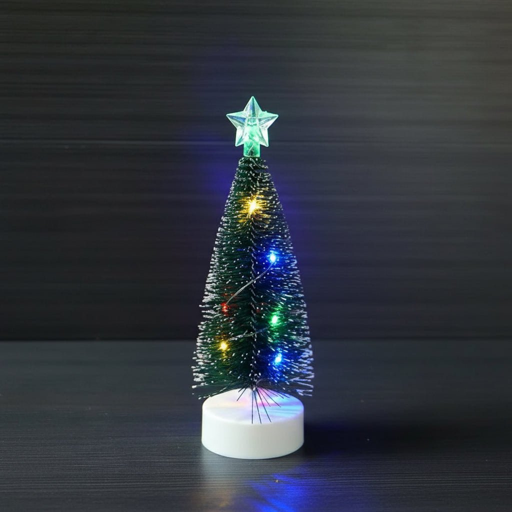 Brightmas | LED-Lichterkette für den Weihnachtsbaum aus Kupferdraht, mit Batteriefach