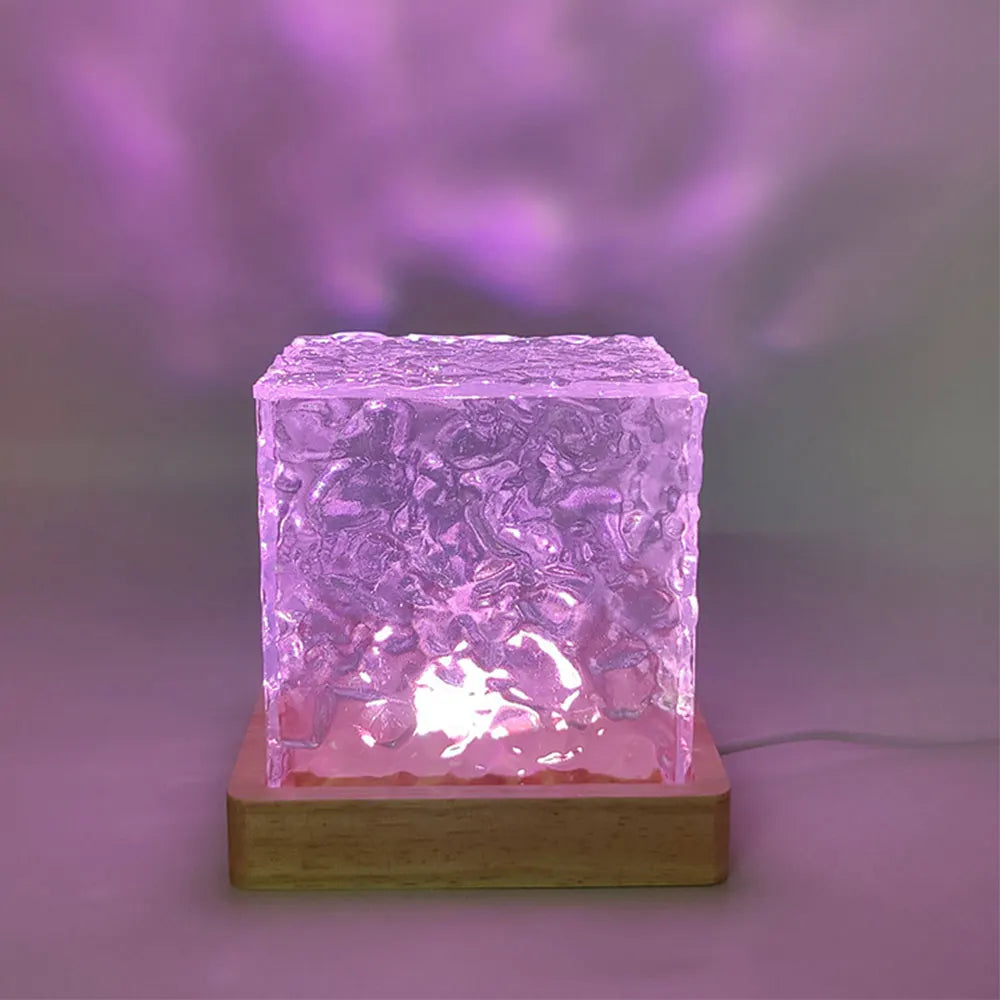 Lunavo Cube | Lampada a cubo LED decorativa in design scandinavo