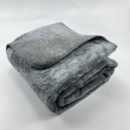 Reisolo | 12 V Heizdecke fürs Auto mit 3 Stufen, Timer und waschbarem Fleece