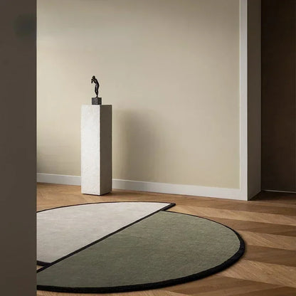 Arketa Halo | Tapis lavable en forme de demi-cercle
