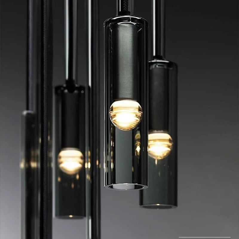 Lunara Glimt | Lampada a sospensione LED scultorea per soggiorno e zona pranzo