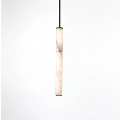 Lunvero Minara | Lampada a sospensione LED in marmo e rame per ambienti eleganti