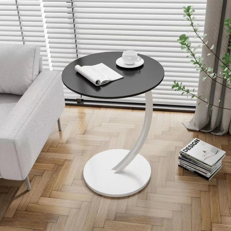 Avelyne Cirka | Table d’appoint ronde renforcée pour le salon et la chambre