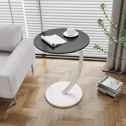 Avelyne Cirka | Table d’appoint ronde renforcée pour le salon et la chambre