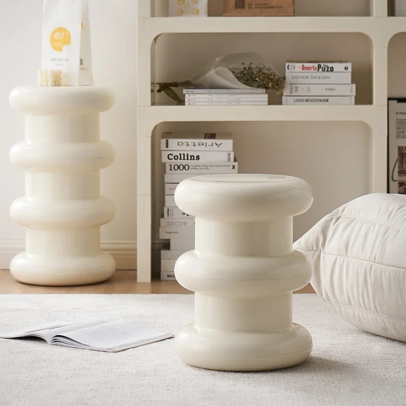 Alunara – Nordic Side Table as Hall Bench, Footstool or Nightstand
