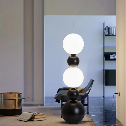 Calura Form | Lampada da terra a forma di zucca con luce ambientale calda