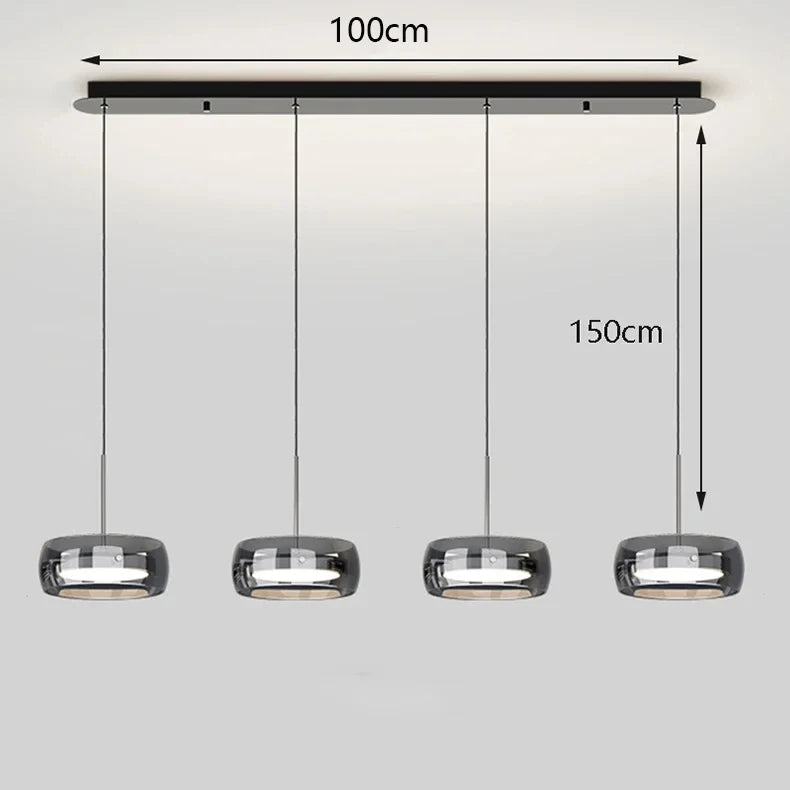 Aurelia Cirka | Ringförmige LED-Pendelleuchte für Wohn- und Essbereiche im modernen Design