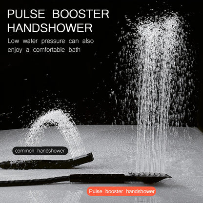 Bravur Dual | Robinet de douche noir en laiton avec fonction bidet et tablette