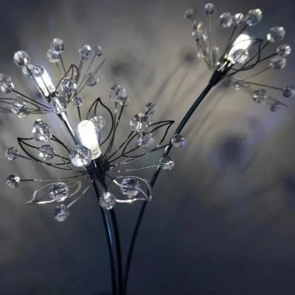 Lustrae – Modern Minimalist Crystal Wall Light in Dandelion Design