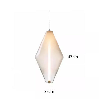Pyrrhos | Lampada a sospensione in vetro scandinava per camera da letto e sala da pranzo