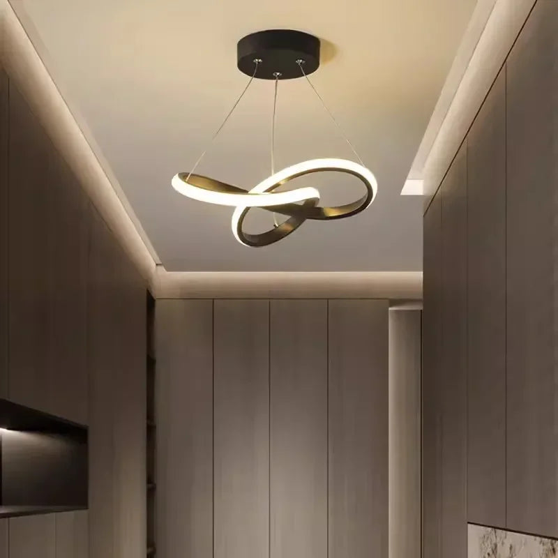 Nivoa Tynn | Lampada a sospensione LED sottile in stile scandinavo per corridoio e soggiorno